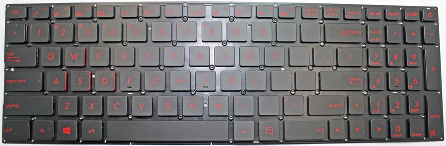 Клавиатура Asus TUF FX502V FX502VM FX502VS FX502VT FX502VY FX502VD - изображение 3