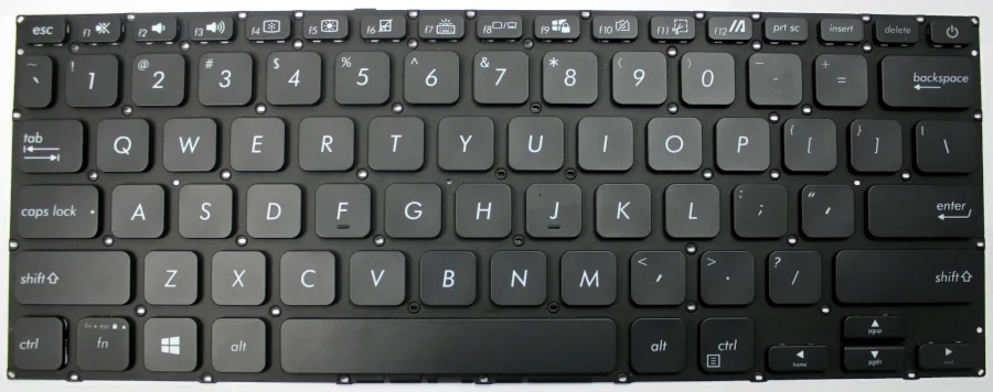 Клавиатура Asus X409 black - изображение 2