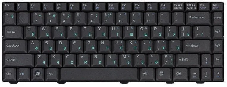 Клавиатура Asus F80, F83, X82, X88 Lamborghini VX2; BENQ: R45, R47  - изображение 2