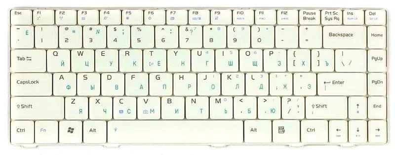 Клавиатура Asus F80, F83, X82, X88 Lamborghini VX2; BENQ: R45, R47  - изображение 3