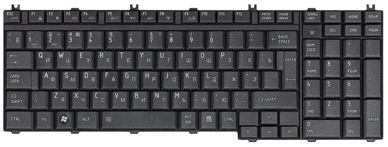 Клавиатура Toshiba Qosmio G50, F50, X300, X305, P200, X200, L500, L510, Satellite P200 ,P300, P305 - изображение 3